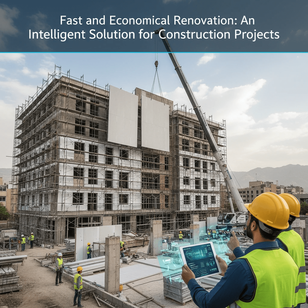 BIM در بازسازی لوکس تهران