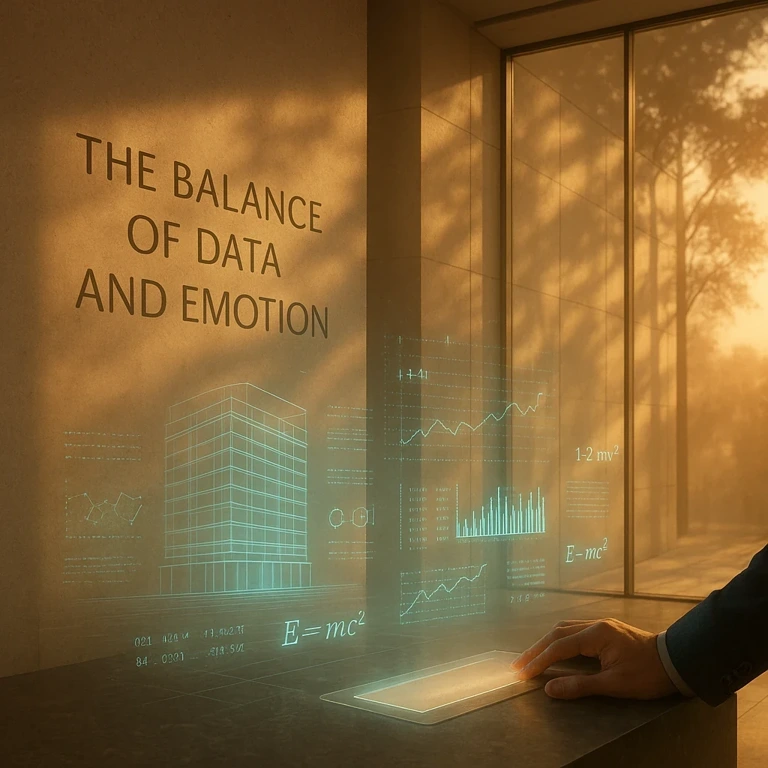 BISTOON — balance of data and emotion in luxury renovation, holographic architecture in warm Tehran light